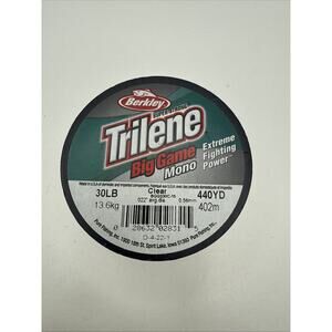Berkley Trilene Big Game Mono Clear, 1/4 lb Spool Choose Size